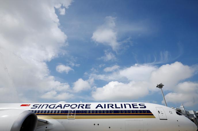 Singapore Airlines | Pri singapurski letalski družbi bodo gostom stregli hrano na letalih, ki bodo prizemljena. | Foto Reuters