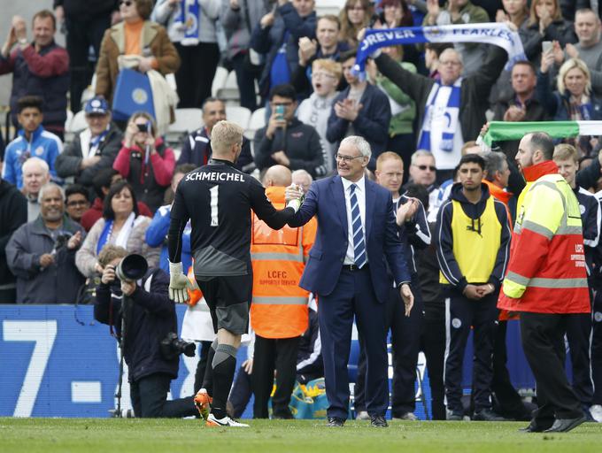 Italijanski strateg Claudio Ranieri pelje lisice proti največjemu uspehu v 132-letni zgodovini kluba. | Foto: 