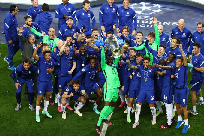 Naslov evropskega prvaka brani Chelsea, ki je pred polovico leta v velikem finalu ugnal Manchester City. Londončani so v skupini lige prvakov zaostali za Juventusom, v osmini finala pa se bodo pomerili z Lillom. | Foto: Reuters