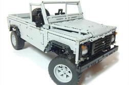 Land rover defender 110 iz kock Lego