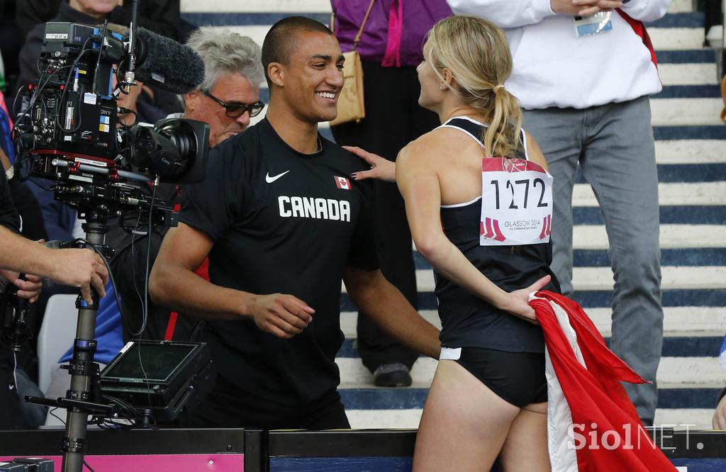 Ashton Eaton in Brianne Eaton