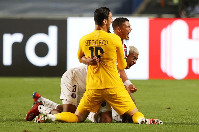 PSG Atalanta | Nogometaši PSG so prvi polfinalisti lige prvakov. | Foto Reuters