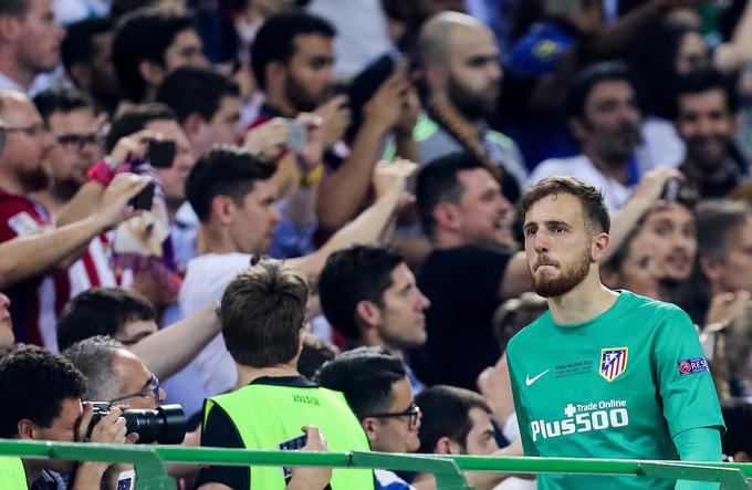 Jan Oblak je lani z madridskim Atleticom v finalu lige prvakov v Milanu izgubil proti Realu. | Foto: Vid Ponikvar