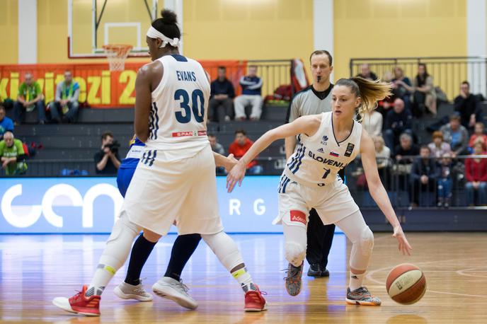 Slovenija Romunija košarka ženske kvalifikacije | Foto Urban Urbanc/Sportida