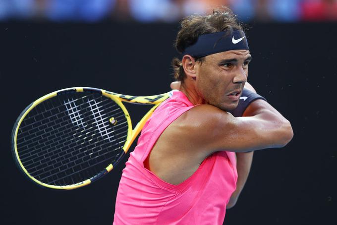 Rafael Nadal je v prvih dveh nizih zapravil veliko priložnosti. | Foto: Gulliver/Getty Images