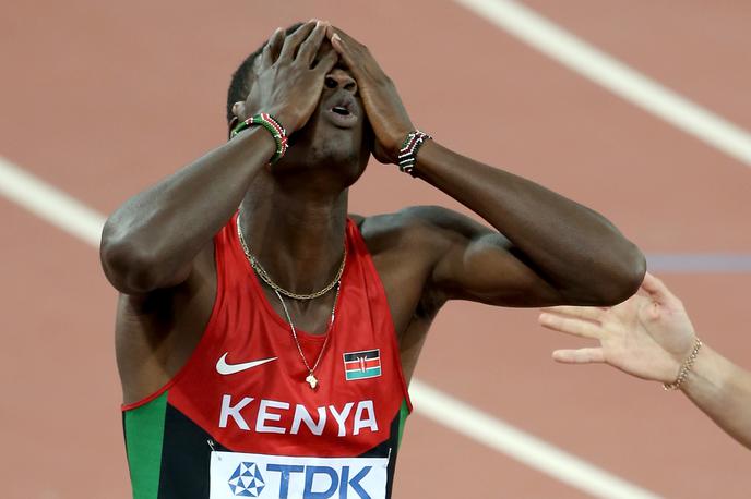 Nicholas Bett | Nicholas Bett, nekdanji svetovni prvak v teku na 400 metrov z ovirami, je umrl v prometni nesreči. Star je bil 28 let. | Foto Getty Images