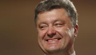 Vzporedne volitve v Ukrajini: Že v prvem krogu zmagal Porošenko