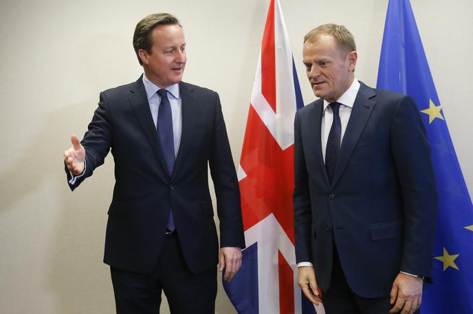 David Cameron, Donald Tusk | Foto Reuters