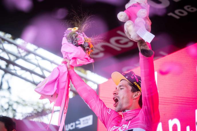 Višarje Giro | Primož Roglič je konec maja na Višarjah potrdil zmago na dirki po Italiji. | Foto Anže Malovrh/STA