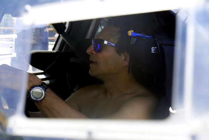 Paolo Andreucci je občasni testni voznik Peugeota in tudi italijanskega gumarja Pirellija. | Foto: Gregor Pavšič