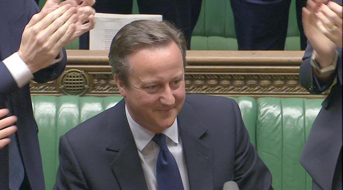 David Cameron se je poslovil od stanovanja na ulici Downing. | Foto: Reuters