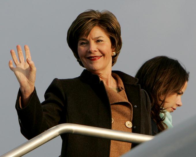 Laura Bush je bila prva dama med letoma 2001 in 2009. | Foto: Reuters