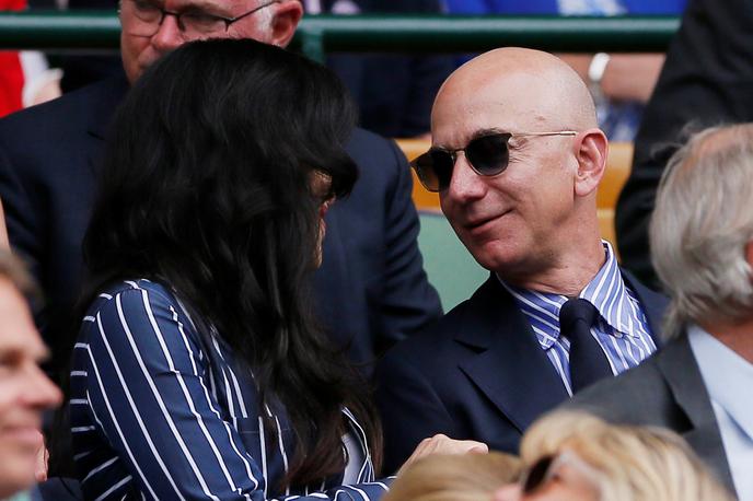 Jeff Bezos | Jeff Bezos in Lauren Sanchez sta se prvič skupaj pojavila v javnosti. | Foto Reuters