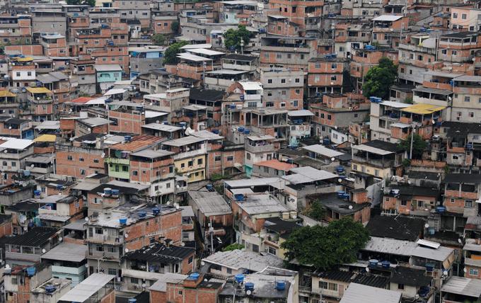 V favelah živi četrtina prebivalcev Ria de Janeira. | Foto: Reuters