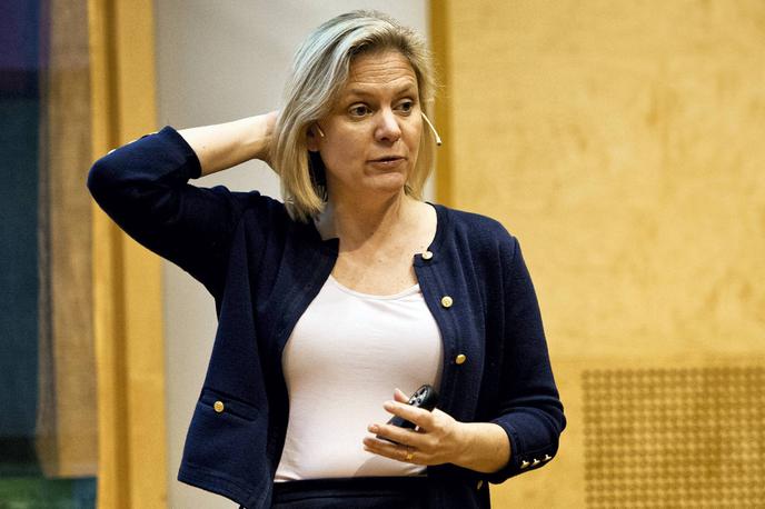 Magdalena Andersson | 54-letna ekonomistka Magdalena Andersson je bila kar sedem let švedska finančna ministrica. V začetku novembra letos je postala predsednica socialdemokratske stranke, konec istega meseca pa je bila izvoljena za predsednico švedske vlade. | Foto Guliverimage