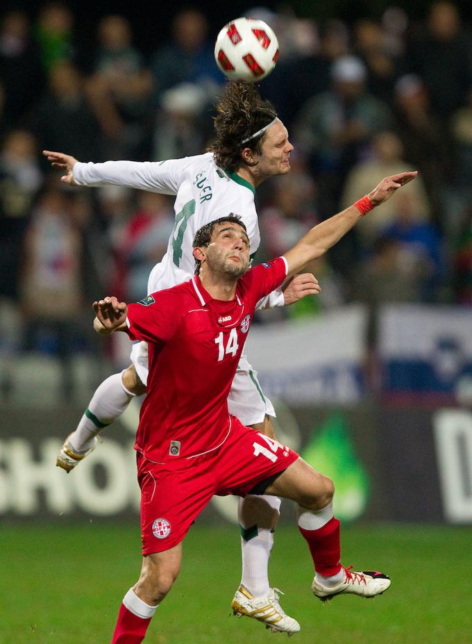 Marko Šuler je igral na obeh tekmah proti Poljski v kvalifikacijah za SP 2010. | Foto: Vid Ponikvar
