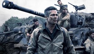 Brad Pitt v vihri druge svetovne vojne