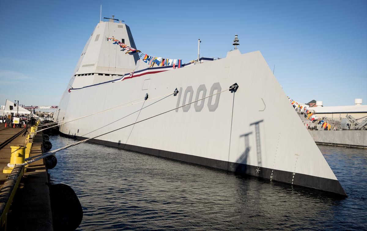 USS Zumwalt | Foto U.S. Navy photo