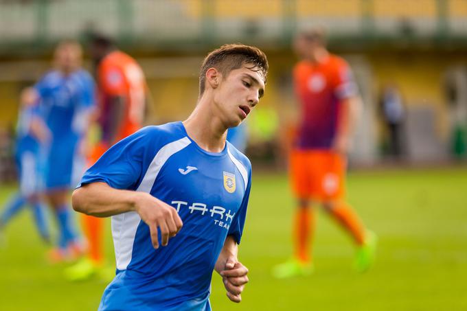Adam Gnezda Čerin bi lahko debitiral za člansko reprezentanco še pred 20. rojstnim dnevom. | Foto: Žiga Zupan/Sportida