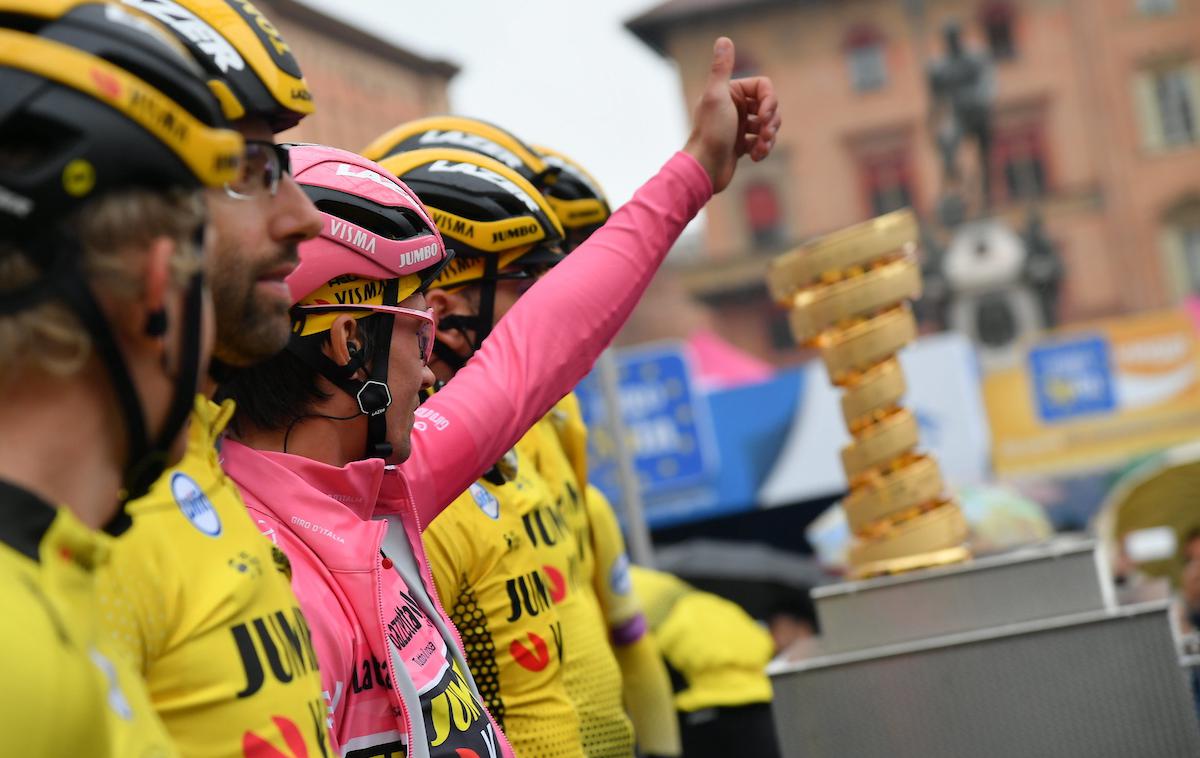 Primož Roglič Jumbo Visma Giro 19 | Primož Roglič naj bi po poročanju nizozemskih medijev obljubil zvestobo moštvu Jumbo-Visma do leta 2023. | Foto Sportida