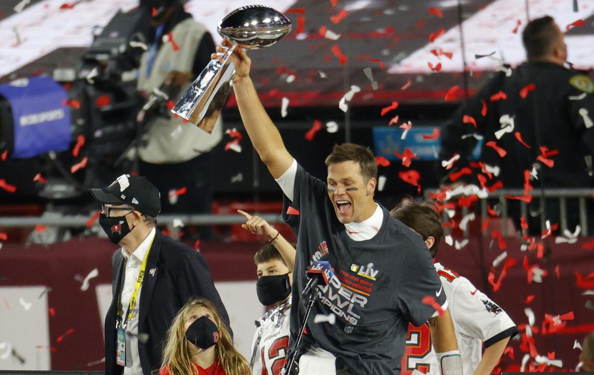 Superbowl 2021 | Tom Brady je postavil nove mejnike. | Foto Reuters