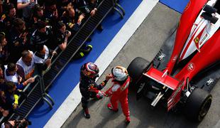 Vettel kričal na Kvjata, Rus odgovoril z nasmehom