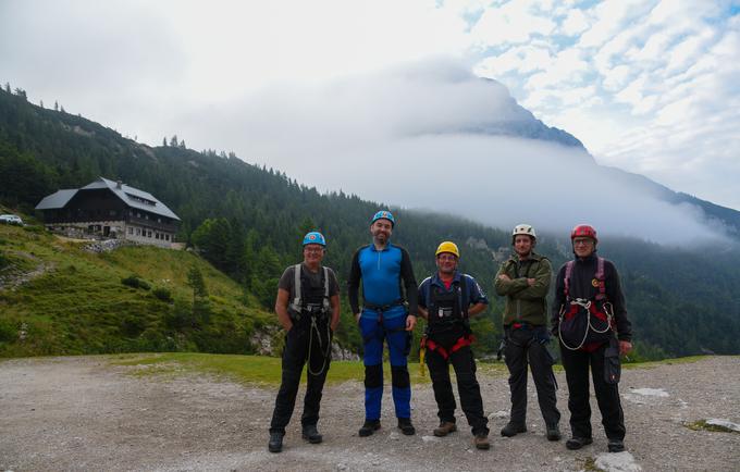 Obnova planinske poti od Koče na Gozdu na Prisojnik v Julijskih Alpah | Foto: Grega Eržen