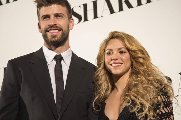 Pique in Shakira | Pique in Shakira sta se razšla po 11 letih skupnega življenja, potem ko naj bi jo prevaral s 23-letno študentko. | Foto Guliverimage