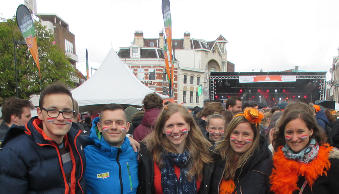 Med drugim je Nizozemsko obiskala za praznovanje kraljevega dne (King's day).  | Foto: osebni arhiv/Lana Kokl