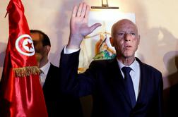 Za novega predsednika Tunizije izvoljen Kais Saied