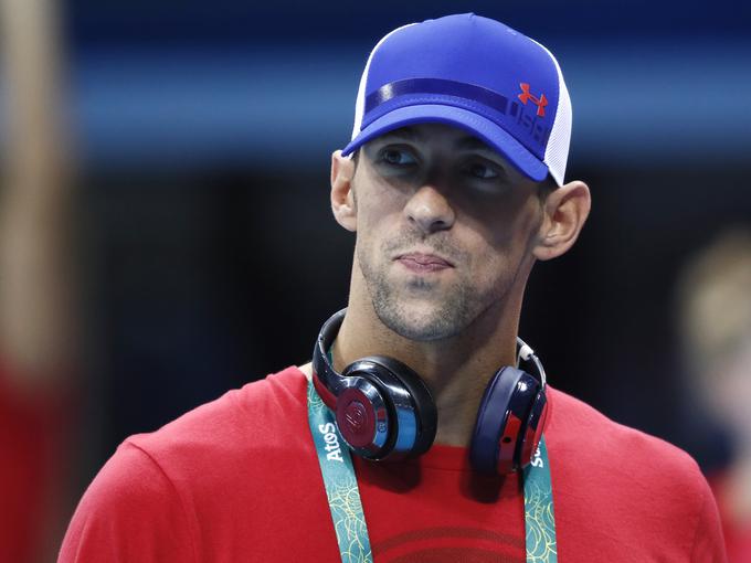 Olimpijski bazen si je že prišel ogledat tudi vrhunski ameriški plavalec Michael Phelps. | Foto: 