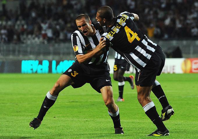 Chiellini in Felipe Melo v majici Juventusa leta 2010 | Foto: Getty Images