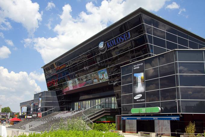 Nov multipleks na obrobju Ljubljane bi predstavljal neposredno konkurenco Koloseju v trgovskem centru BTC. | Foto: Žiga Ponikvar