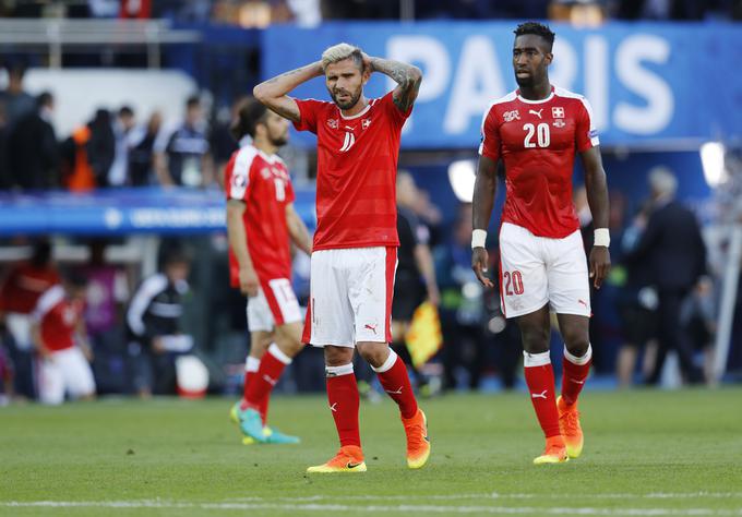 Švicarji s točko niso bili zadovoljni. | Foto: Reuters