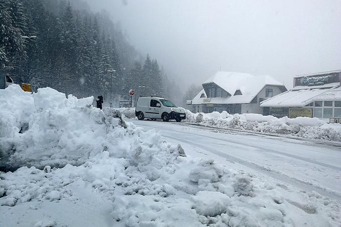 Sneg na Ljubelju | Foto: Anja Ciglarič
