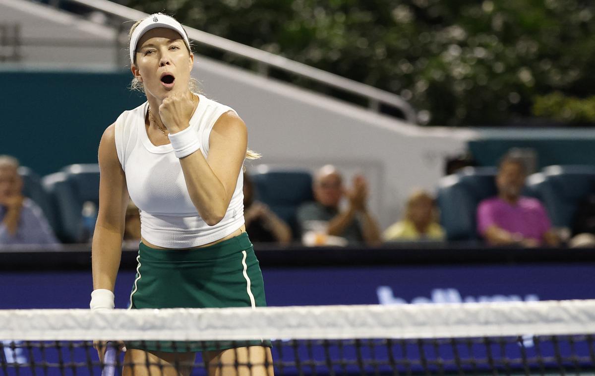 Danielle Collins | Danielle Collins je osvojila turnir v domačem Miamiju. | Foto Reuters