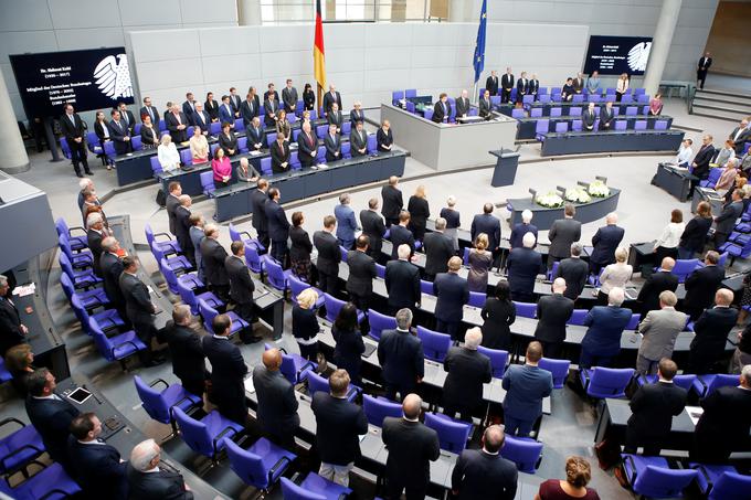 Nemški zvezni parlament oziroma bundestag. | Foto: Reuters