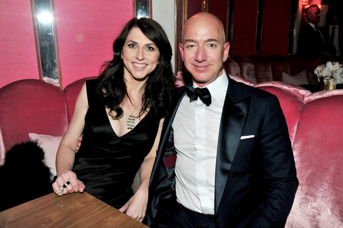 Mackenzie Bezos in Jeff Bezos | Foto: Getty Images