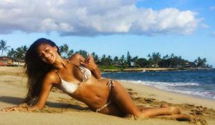 Nicole pozirala na plaži na Havajih