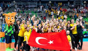 Odbojkarice Vakifbanka v Stožicah do naslova evropskih prvakinj