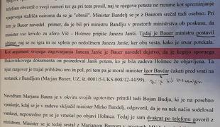 Kako je minister Bandelj pritiskal za črnjenje Janše na Bauerja in Budjo, ni več strogo zaupno