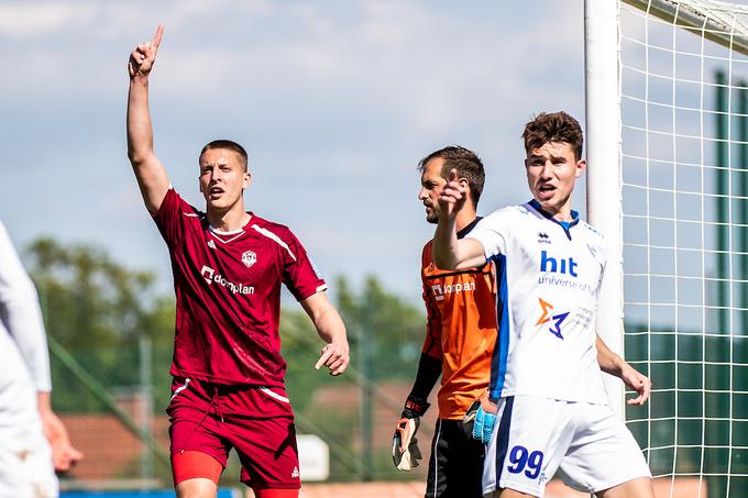 V tej sezoni je za Triglav v drugi ligi odigral deset tekem. | Foto: Grega Valančič/Sportida