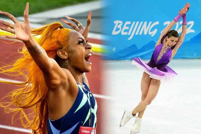 Valijeva Richardson | V čem se razlikujeta dopinška primera ruske drsalke Kamile Valijeve in ameriške sprinterke Sha'Carri Richardson? | Foto Guliverimage