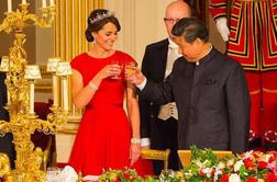 Čudovita Kate nazdravila s kitajskim predsednikom (foto)