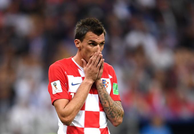 Mario Mandžukić je na stadionu Lužniki zatresel obe mreži! | Foto: Getty Images