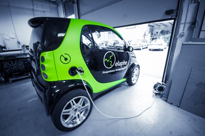 Slovensko podjetje Elaphe razvija elektromotorje, ki so vgrajeni v kolo avtomobila. | Foto: Elaphe