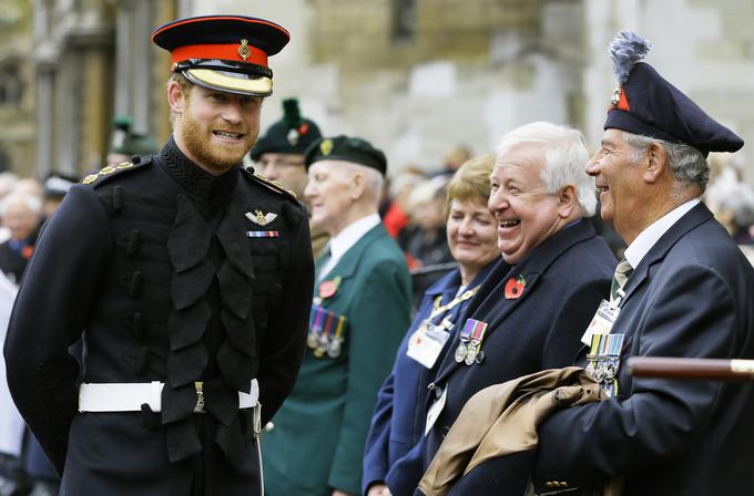 Harry se je padlim vojakom poklonil s pogovorom v podcastu. | Foto: Reuters