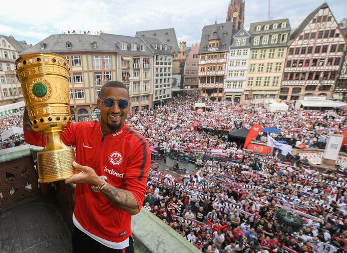 Ganec je v prejšnji sezoni pomagal Eintrachtu iz Frankfurta do pokalnega naslova v Nemčiji. | Foto: Reuters