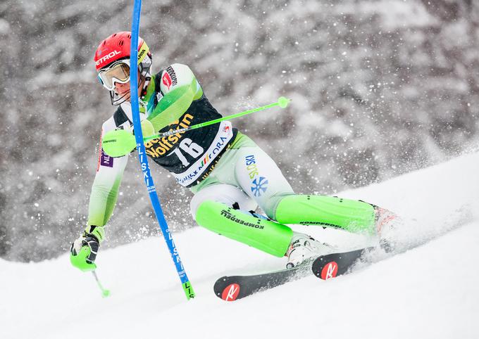 Žan Kranjec se je vrnil na slalomske smuči. | Foto: Sportida
