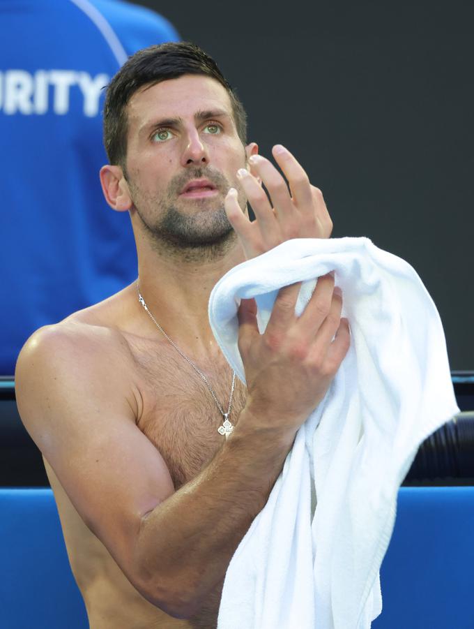 Novak Đoković se ne počuti najbolje. | Foto: Guliverimage
